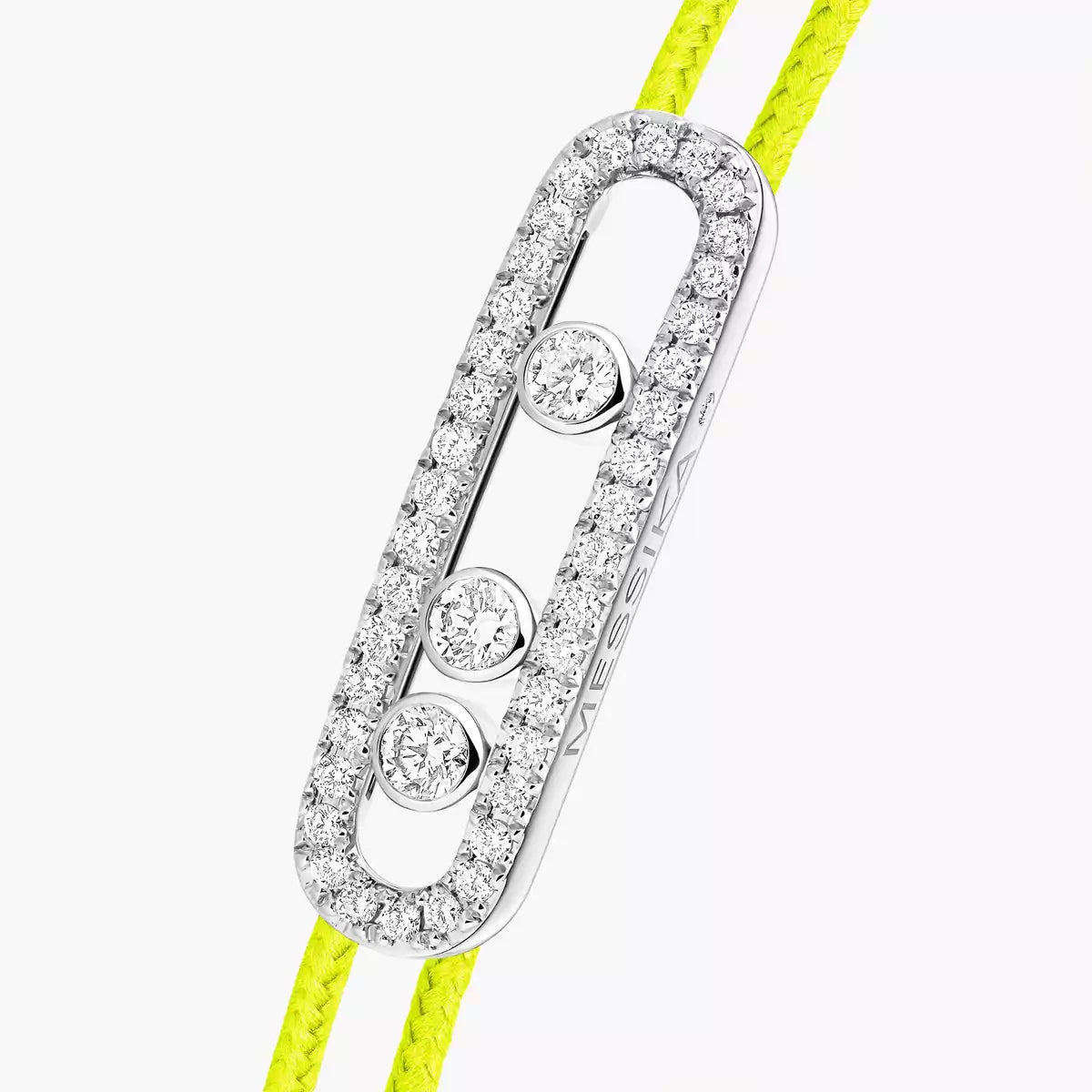 [Lumi Jewelery]Messika Care(s) pink cord pav辿 bracelet