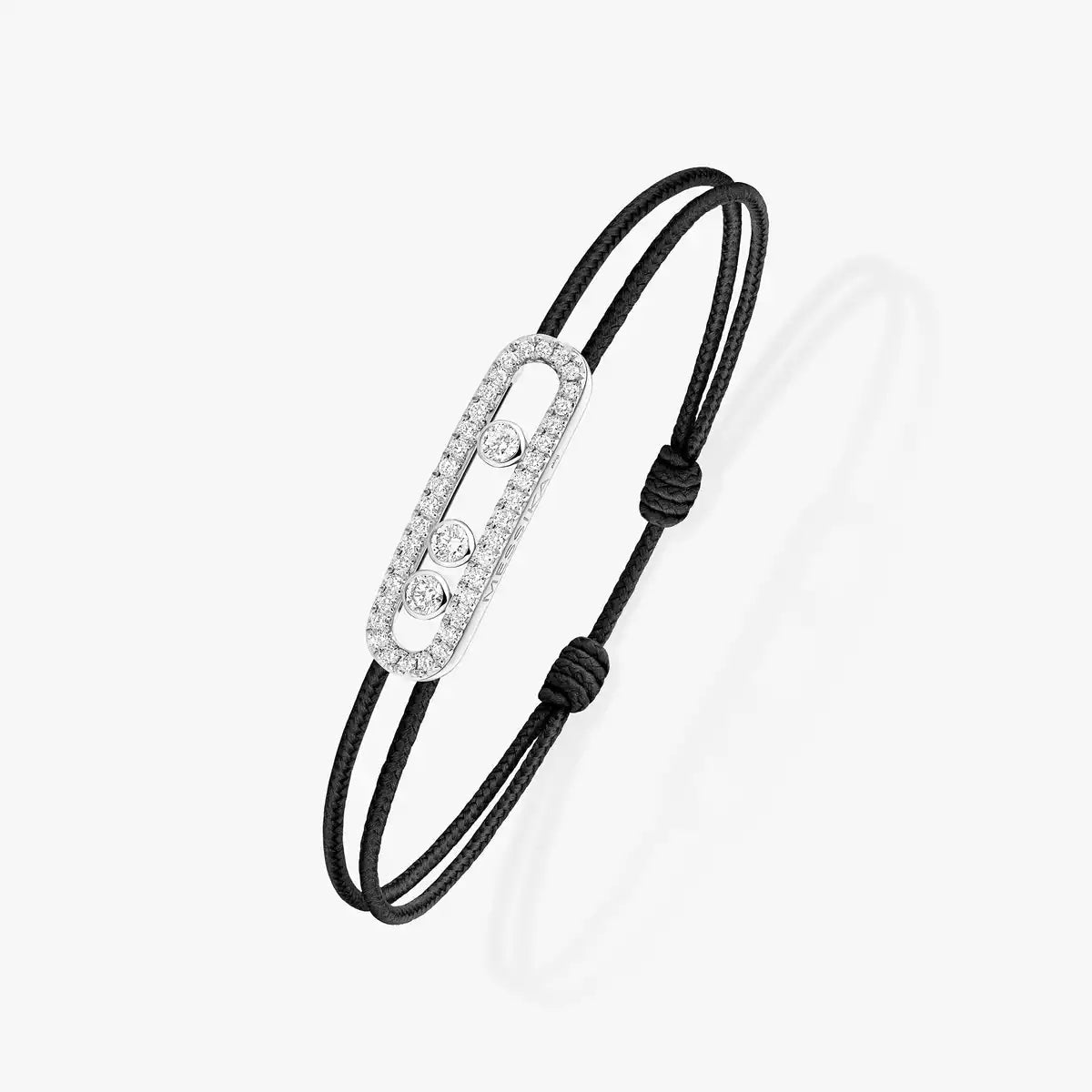 [Lumi Jewelery]Messika Care(s) pink cord pav辿 bracelet