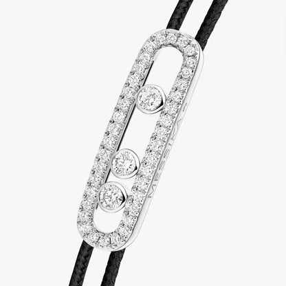 [Lumi Jewelery]Messika Care(s) pink cord pav辿 bracelet
