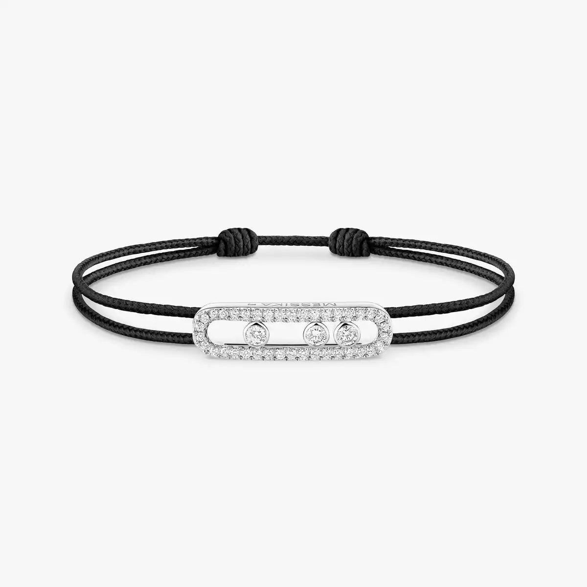 [Lumi Jewelery]Messika Care(s) pink cord pav辿 bracelet