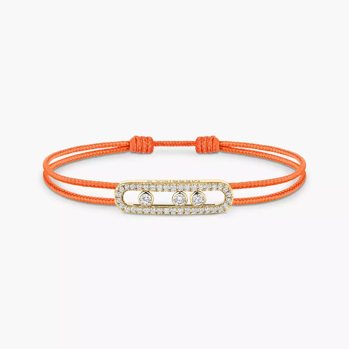 [Lumi Jewelery]Messika Care(s) pink cord pav辿 bracelet