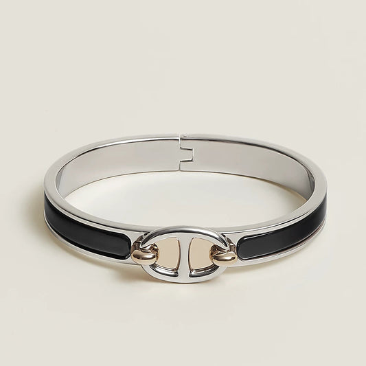 [Lumi Jewelry]CLIC CHAINE SILVER BRACELET