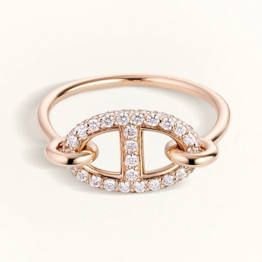 [Lumi Jewelry]RONDE SMALL DIAMOND RING