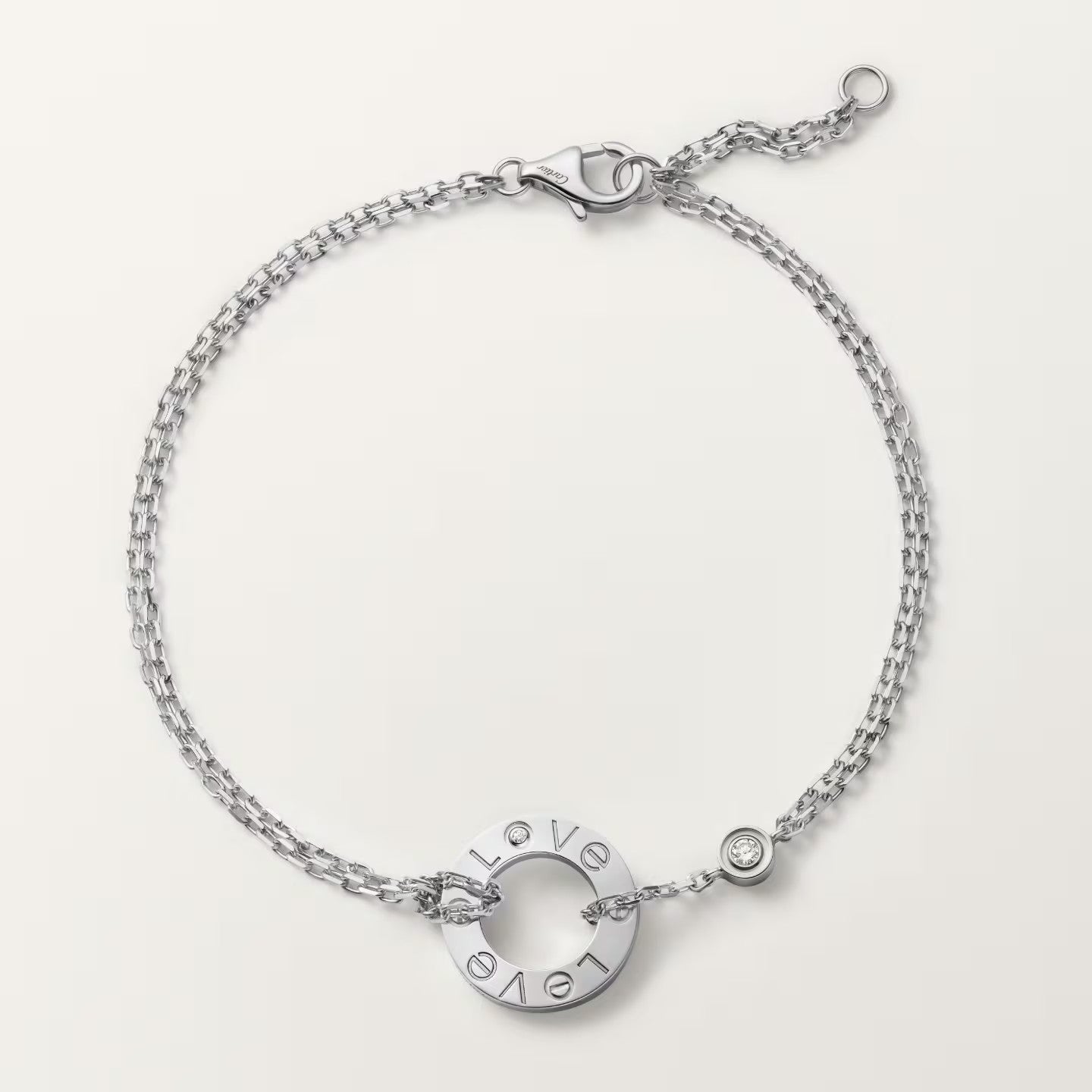 [Lumi Jewelry]LOVE BRACELET 2 DIAMOND