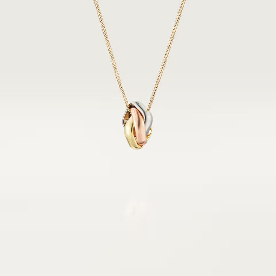 [Lumi Jewelry]TRINITY CUSHION NECKLACE COLLECTION