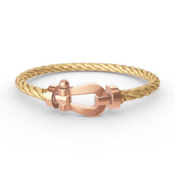 [Lumi Jewelry]FORCE LARGE HORSESHOE NO DIAMOND BRACELET ROSE GOLD