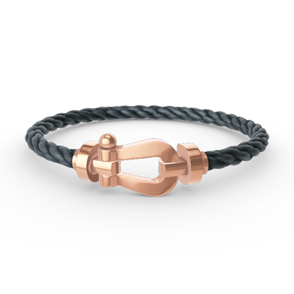 [Lumi Jewelry]FORCE LARGE HORSESHOE NO DIAMOND BRACELET ROSE GOLD