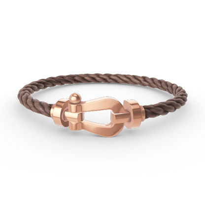 [Lumi Jewelry]FORCE LARGE HORSESHOE NO DIAMOND BRACELET ROSE GOLD
