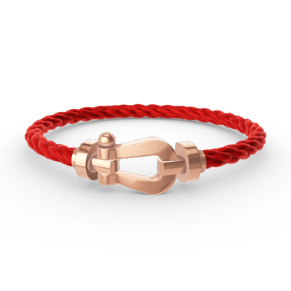 [Lumi Jewelry]FORCE LARGE HORSESHOE NO DIAMOND BRACELET ROSE GOLD