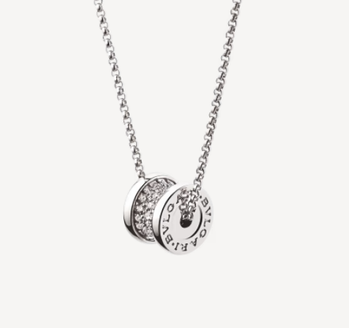 [Lumi Jewelry]ZERO 1 SILVER DIAMOND NECKLACE
