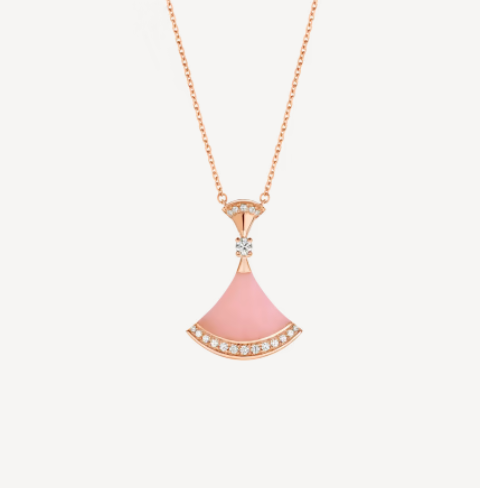 [Lumi Jewelry]DREAM NECKLACE PINK OPAL