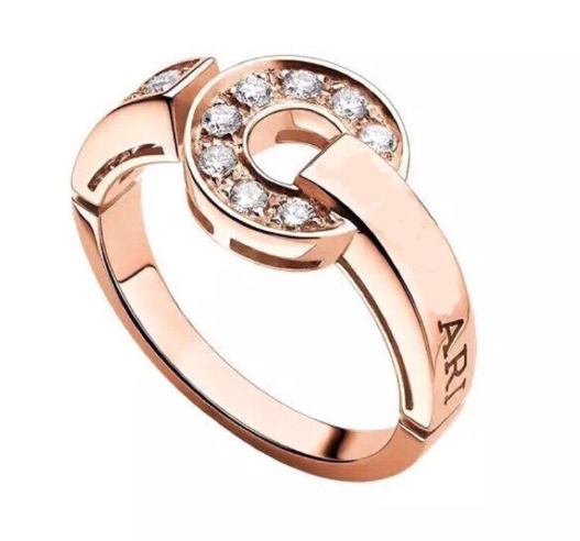 [Lumi Jewelry]DREAM RING DIAMOND PINK GOLD