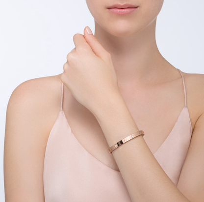 [Lumi Jewelry]LOVE BRACELET 6.1MM 4 DIAMONDS