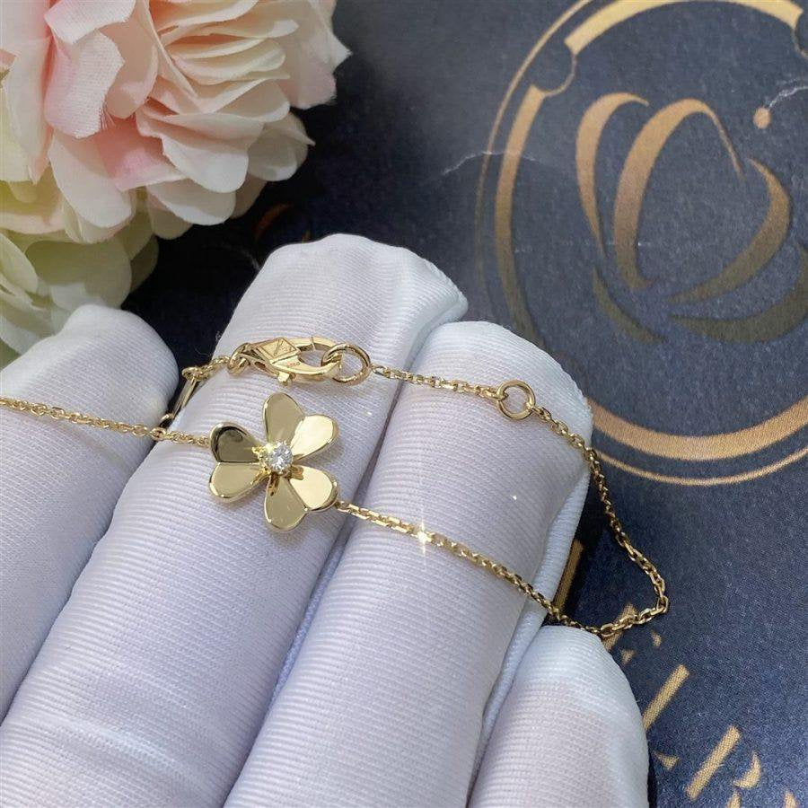 [Lumi Jewelry]FRIVOLE GOLD FLOWER BRACELET