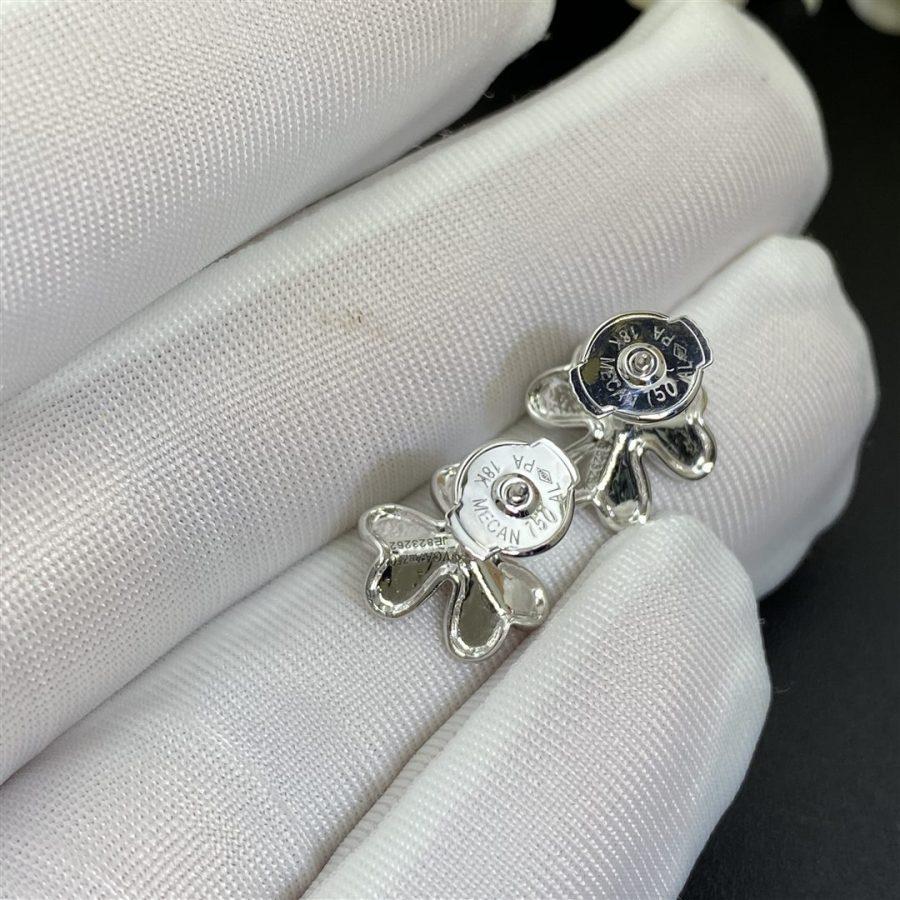 [Lumi Jewelry]FRIVOLE MINI SILVER FLOWER EARRINGS