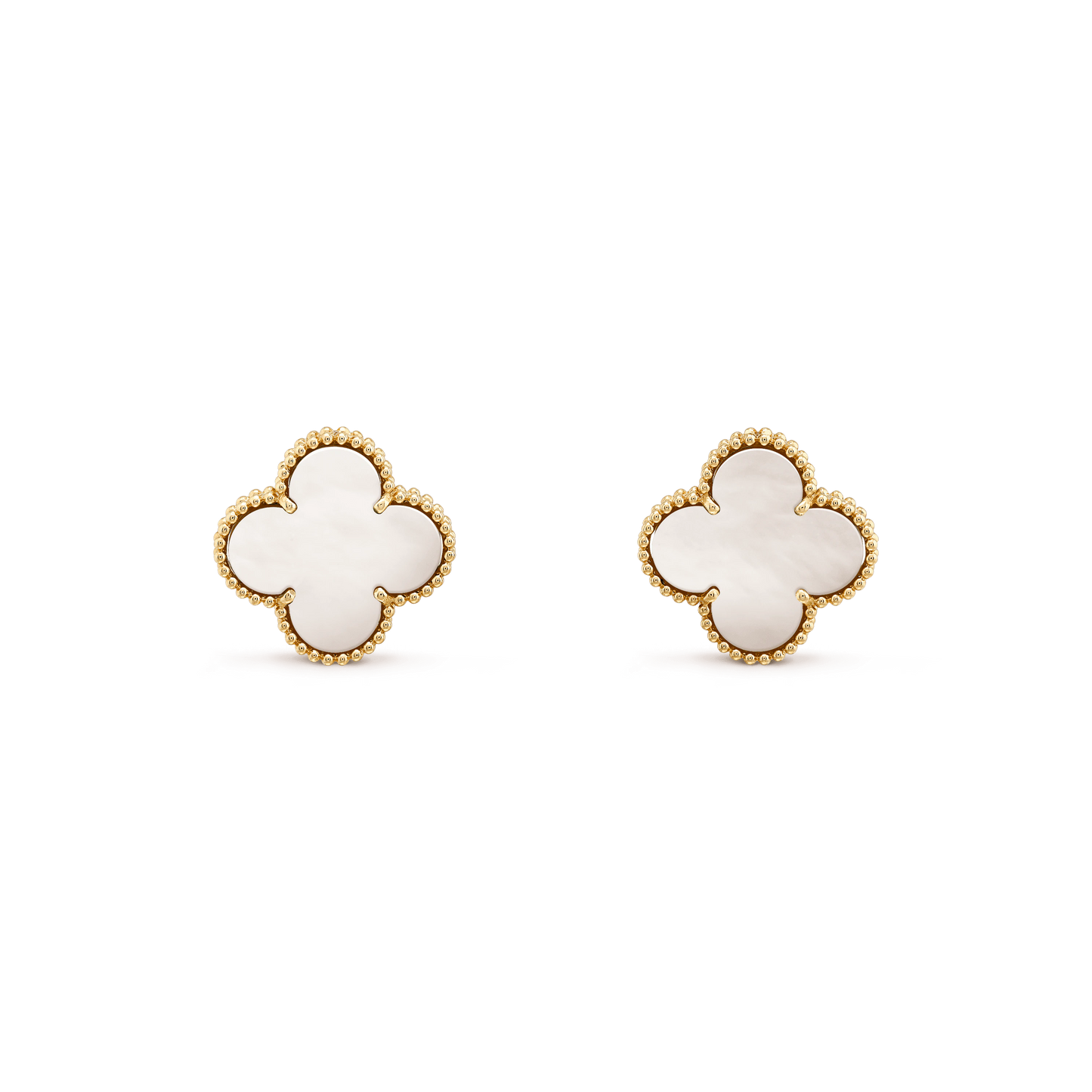 [Lumi Jewelry]CLOVER MINI GOLD EARRINGS