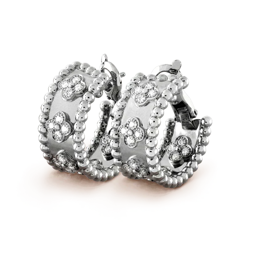 [Lumi Jewelry]PERLEE DIAMOND EARRINGS