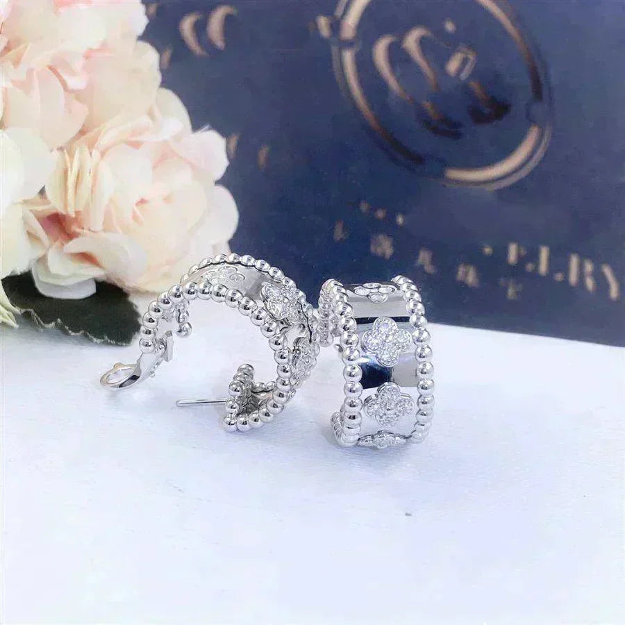 [Lumi Jewelry]PERLEE DIAMOND EARRINGS