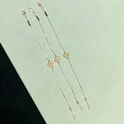 [Lumi Jewelry]CLOVER SINGLE FLOWER BRACELET