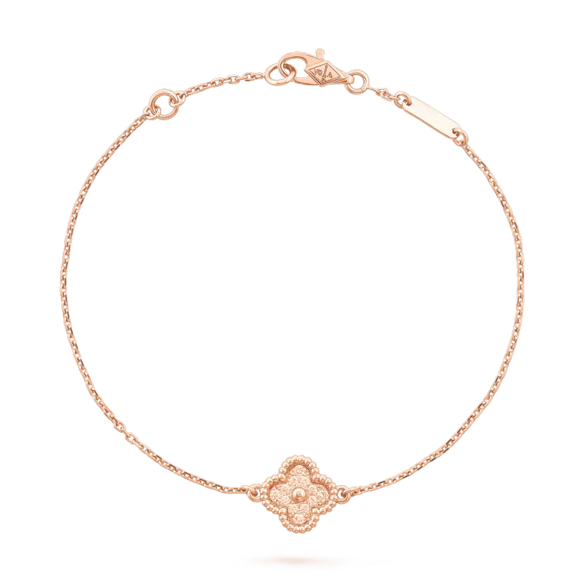 [Lumi Jewelry]CLOVER SINGLE FLOWER BRACELET