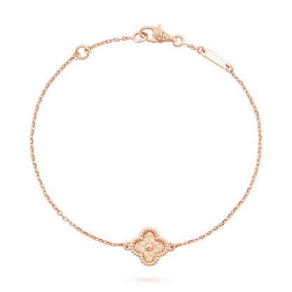 [Lumi Jewelry]CLOVER SINGLE FLOWER BRACELET