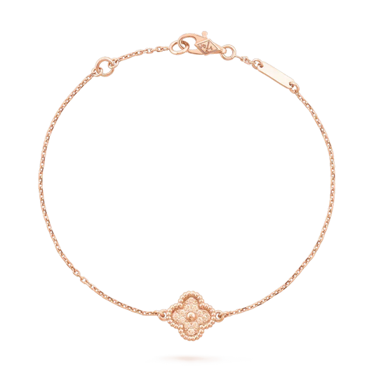 [Lumi Jewelry]CLOVER SINGLE FLOWER BRACELET