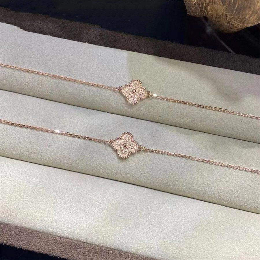 [Lumi Jewelry]CLOVER SINGLE FLOWER BRACELET