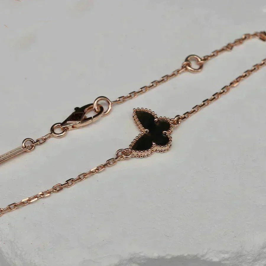 [Lumi Jewelry]BUTTERFLY ONYX  BUTTERFLY BRACELET