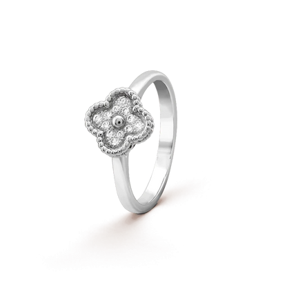 [Lumi Jewelry]CLOVER DIAMOND RING