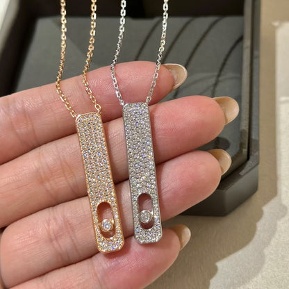 [Lumi Jewelery]MY FIRST DIAMOND PAVED NECKLACE