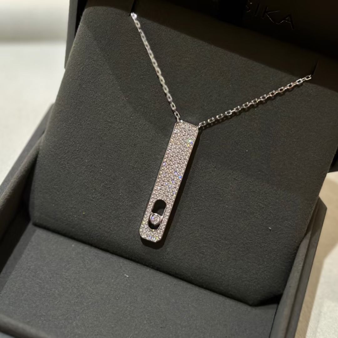 [Lumi Jewelery]MY FIRST DIAMOND PAVED NECKLACE
