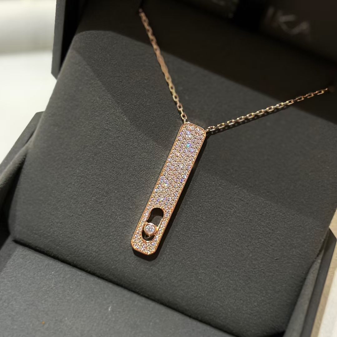 [Lumi Jewelery]MY FIRST DIAMOND PAVED NECKLACE