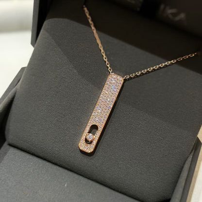 [Lumi Jewelery]MY FIRST DIAMOND PAVED NECKLACE