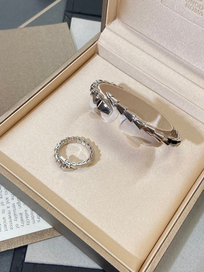 [Lumi Jewelry]SERPENTI VIPER SILVER BRACELET