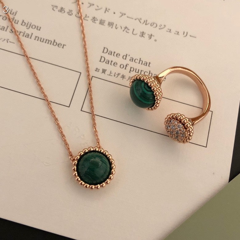 [Lumi Jewelry]PERLEE COULEURS DIAMOND ROSE GOLD BETWEEN THE FINGER RING