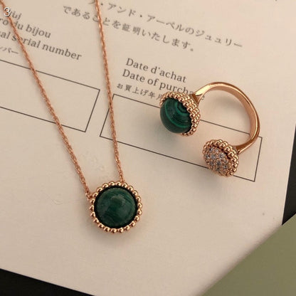 [Lumi Jewelry]PERLEE COULEURS DIAMOND ROSE GOLD BETWEEN THE FINGER RING