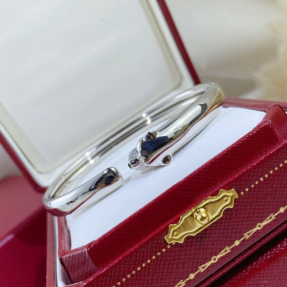 [Lumi Jewelry]PANTHERE SILVER OPEN BRACELET