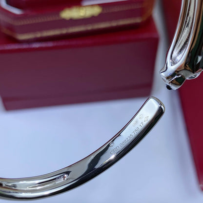 [Lumi Jewelry]PANTHERE SILVER OPEN BRACELET
