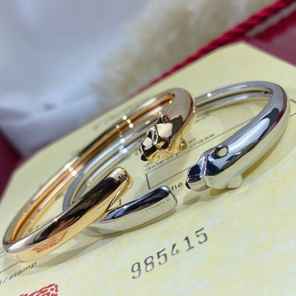 [Lumi Jewelry]PANTHERE SILVER OPEN BRACELET
