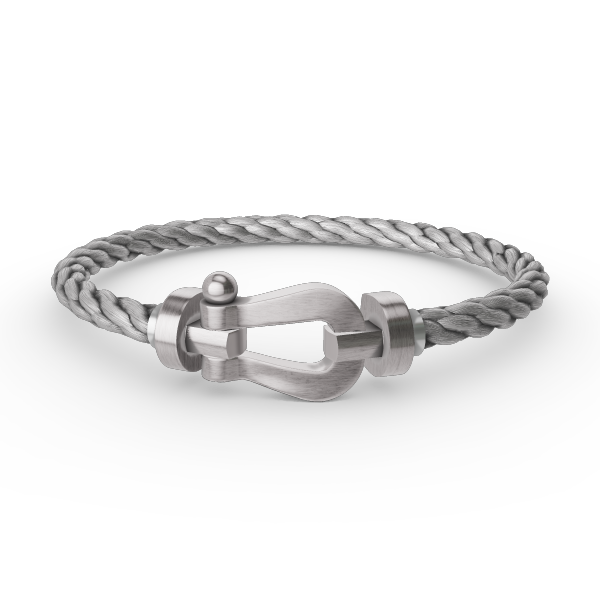 [Lumi Jewelry]FORCE LARGE HORSESHOE NO DIAMOND BRACELET SILVER