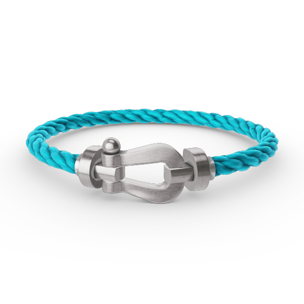[Lumi Jewelry]FORCE LARGE HORSESHOE NO DIAMOND BRACELET SILVER