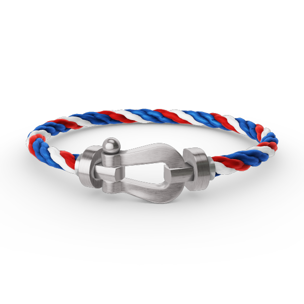 [Lumi Jewelry]FORCE LARGE HORSESHOE NO DIAMOND BRACELET SILVER