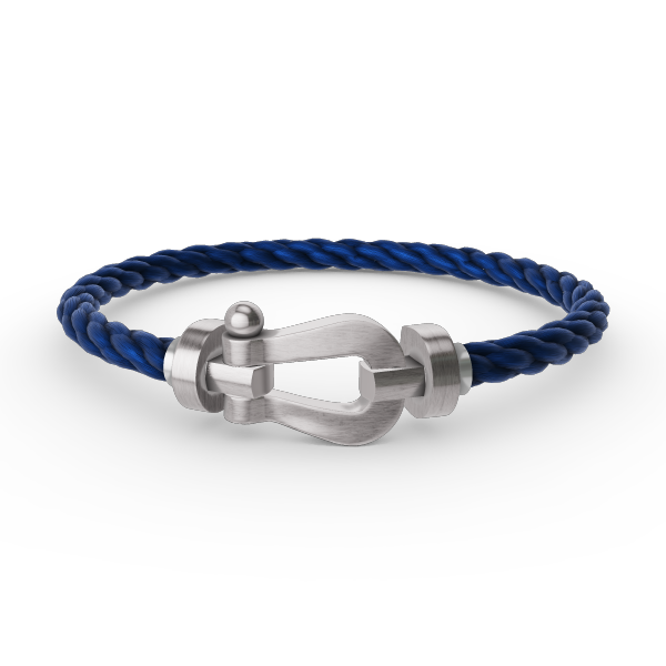 [Lumi Jewelry]FORCE LARGE HORSESHOE NO DIAMOND BRACELET SILVER