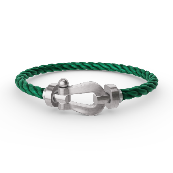[Lumi Jewelry]FORCE LARGE HORSESHOE NO DIAMOND BRACELET SILVER