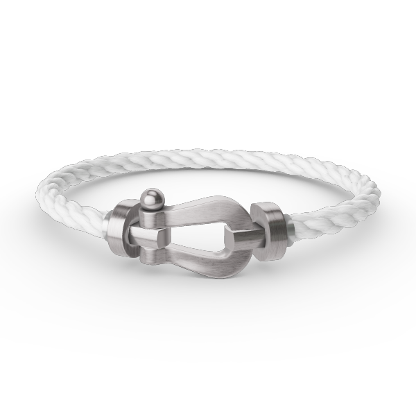 [Lumi Jewelry]FORCE LARGE HORSESHOE NO DIAMOND BRACELET SILVER