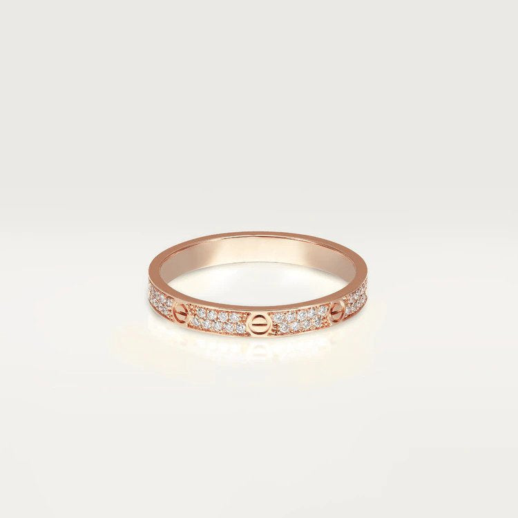 [Lumi Jewelry]LOVE RING 2.65MM DIAMOND