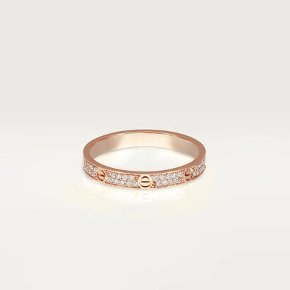 [Lumi Jewelry]LOVE RING 2.65MM DIAMOND