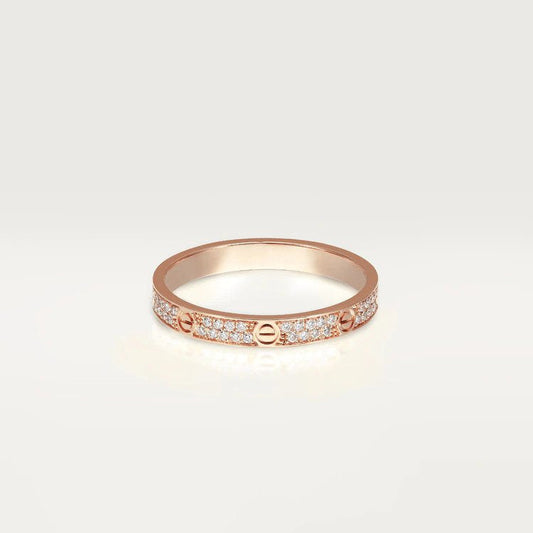 [Lumi Jewelry]LOVE RING 2.65MM DIAMOND