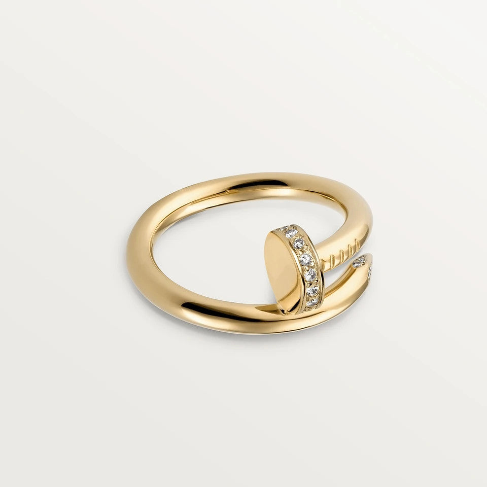 [Lumi Jewelry]JUSTE RING 2.65MM GOLD DIAMOND