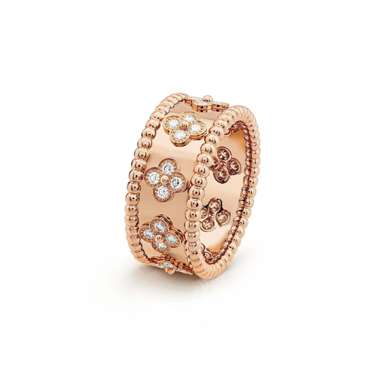 [Lumi Jewelry]CLOVER KALEIDOSCOPE RING 10MM